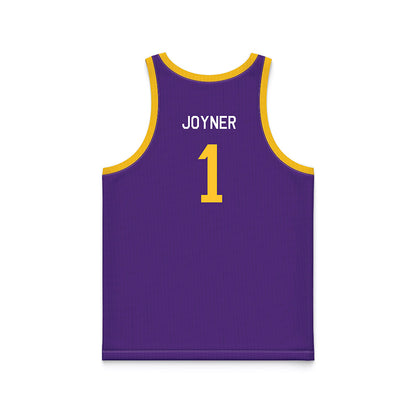 LSU - NCAA Women's Basketball : Amiya Joyner - Hardwood Reissue Basketball Jersey-1