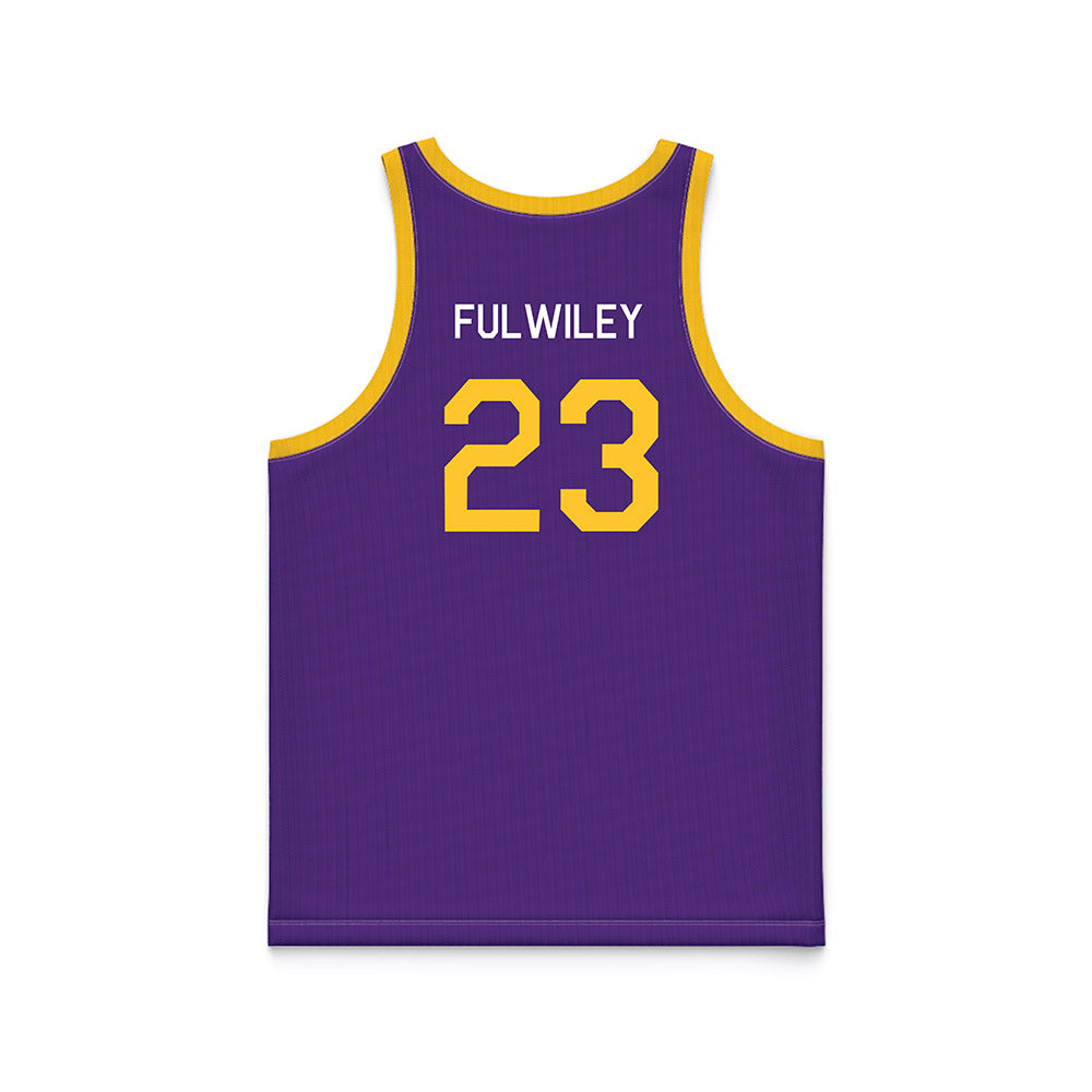 LSU - NCAA Women's Basketball : MiLaysia Fulwiley - Hardwood Reissue Basketball Jersey-1