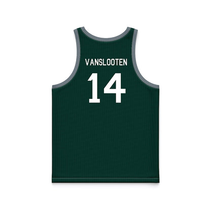 Michigan State - NCAA Women's Basketball : Grace VanSlooten - Hardwood Reissue Basketball Jersey-1
