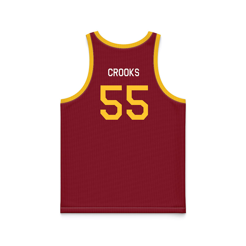Iowa State - NCAA Women's Basketball : Audi Crooks - Hardwood Reissue Basketball Jersey-1