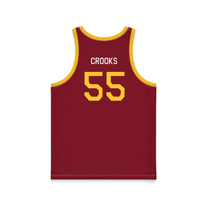 Iowa State - NCAA Women's Basketball : Audi Crooks - Hardwood Reissue Basketball Jersey-1