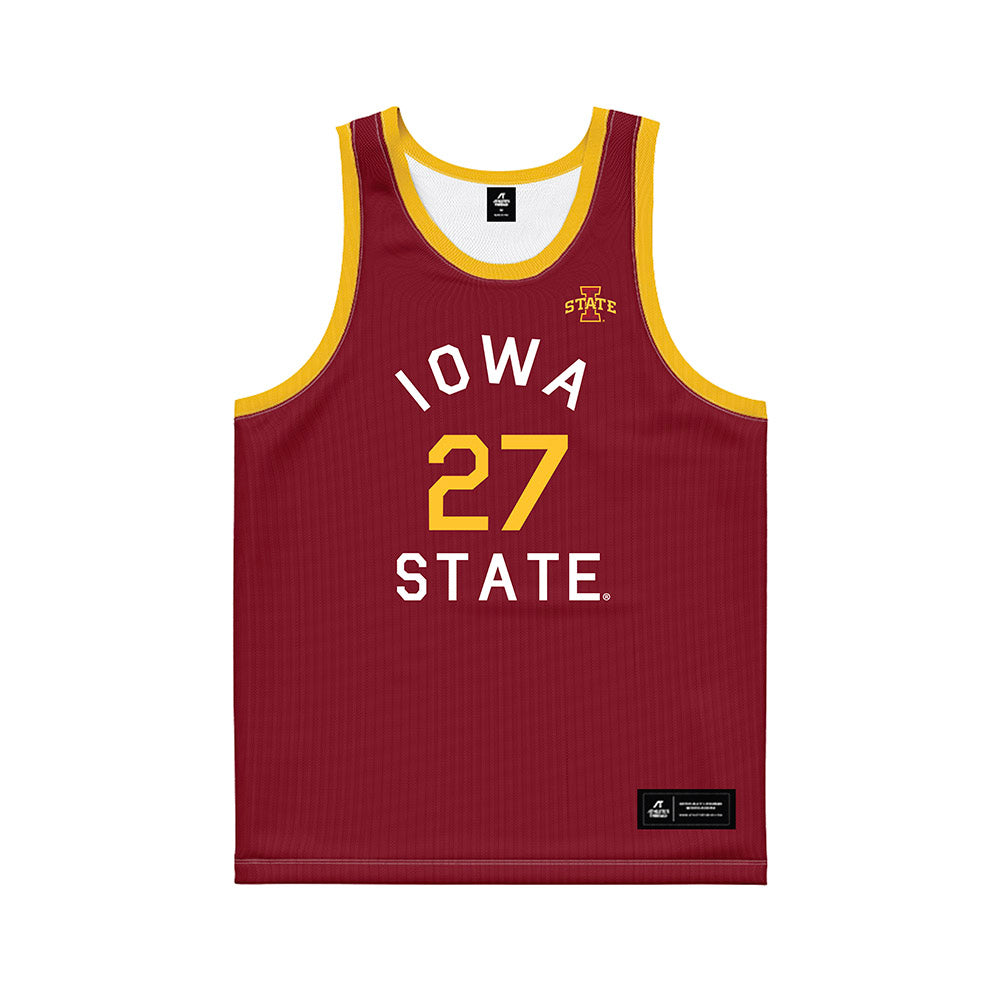 Iowa State - NCAA Men's Basketball : Killyan Toure - Hardwood Reissue Basketball Jersey-0