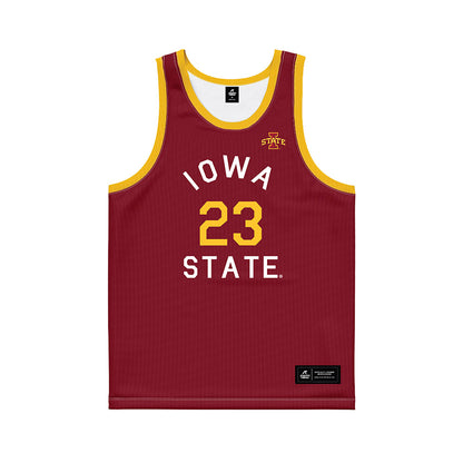 Iowa State - NCAA Men's Basketball : Blake Buchanan - Hardwood Reissue Basketball Jersey-0