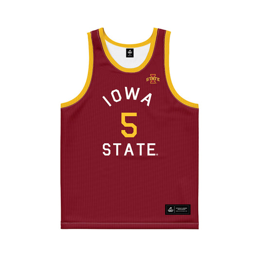 Iowa State - NCAA Women's Basketball : Evangelia Paulk - Hardwood Reissue Basketball Jersey-0