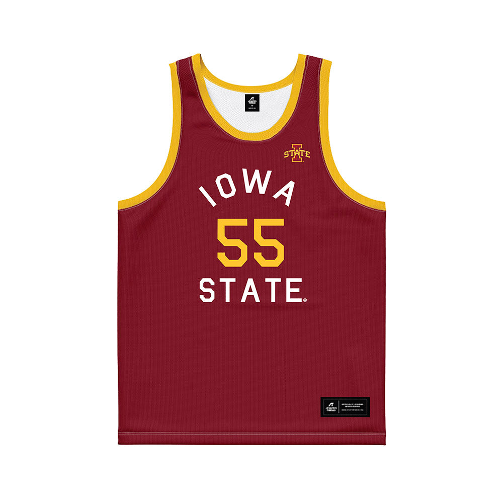 Iowa State - NCAA Women's Basketball : Audi Crooks - Hardwood Reissue Basketball Jersey-0