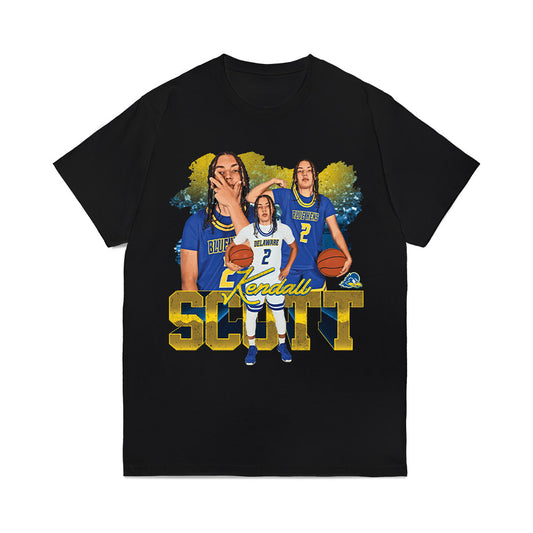 Delaware - NCAA Women's Basketball : Kendall Scott - Collage Comfort Colors T-Shirt-0