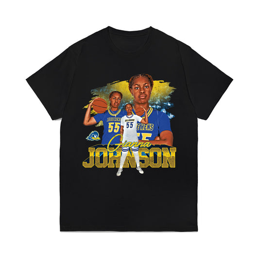 Delaware - NCAA Women's Basketball : Gianna Johnson - Collage Comfort Colors T-Shirt-0