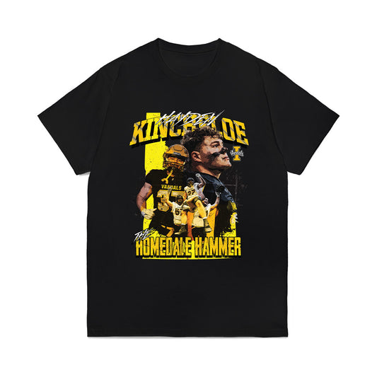 Idaho - NCAA Football : Hayden Kincheloe - THE HOMEDALE HAMMER Comfort Colors T-Shirt-0