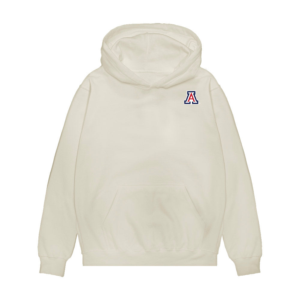 Arizona - NCAA Women's Basketball : Noelani Cornfield - Graphic Premium Hooded Sweatshirt-0