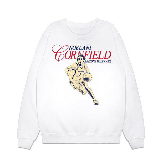 Arizona - NCAA Women's Basketball : Noelani Cornfield - Graphic Premium Crewneck Sweatshirt-0