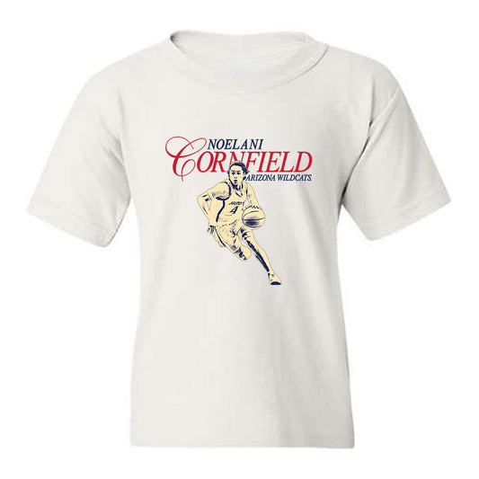 Arizona - NCAA Women's Basketball : Noelani Cornfield - Graphic Youth T-Shirt-0