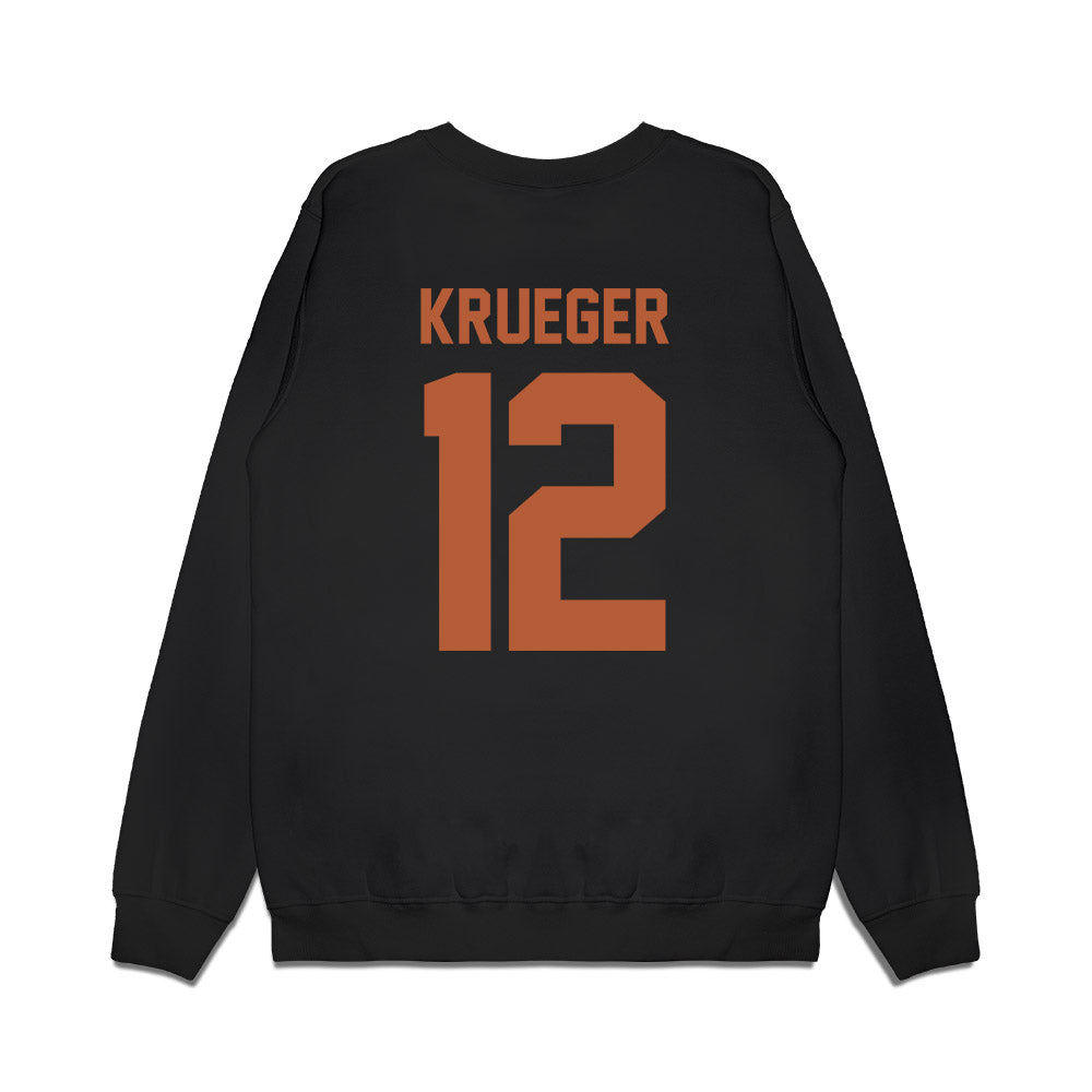 Texas - NCAA Women's Volleyball : Callie krueger - Vintage Shersey Premium Crewneck Sweatshirt-1
