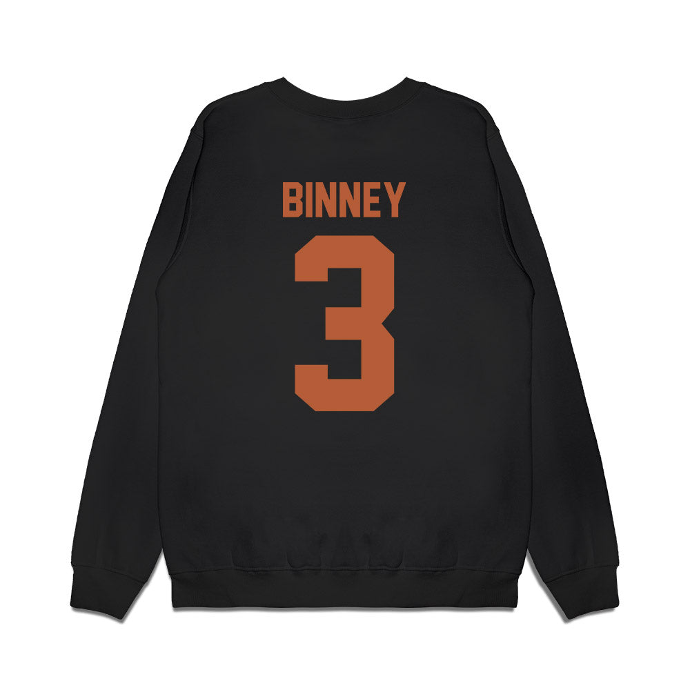 Texas - NCAA Women's Volleyball : Rella Binney - Vintage Shersey Premium Crewneck Sweatshirt-1