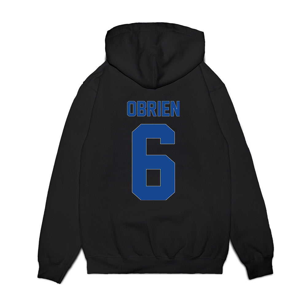 Kentucky - NCAA Women's Volleyball : Kassie OBrien - Vintage Volleyball Premium Hooded Sweatshirt-1