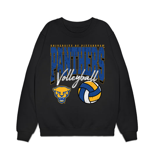 Pittsburgh - NCAA Women's Volleyball : Mallorie Meyer - Vintage Volleyball Premium Crewneck Sweatshirt-0