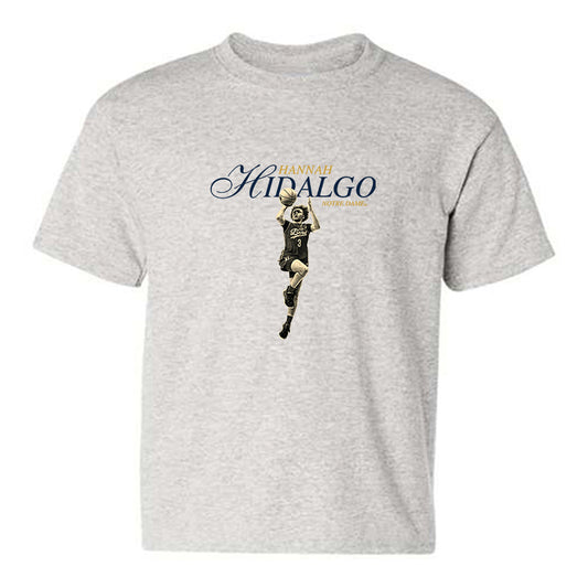 Notre Dame - NCAA Women's Basketball : Hannah Hidalgo - Legacy Youth T-Shirt-0