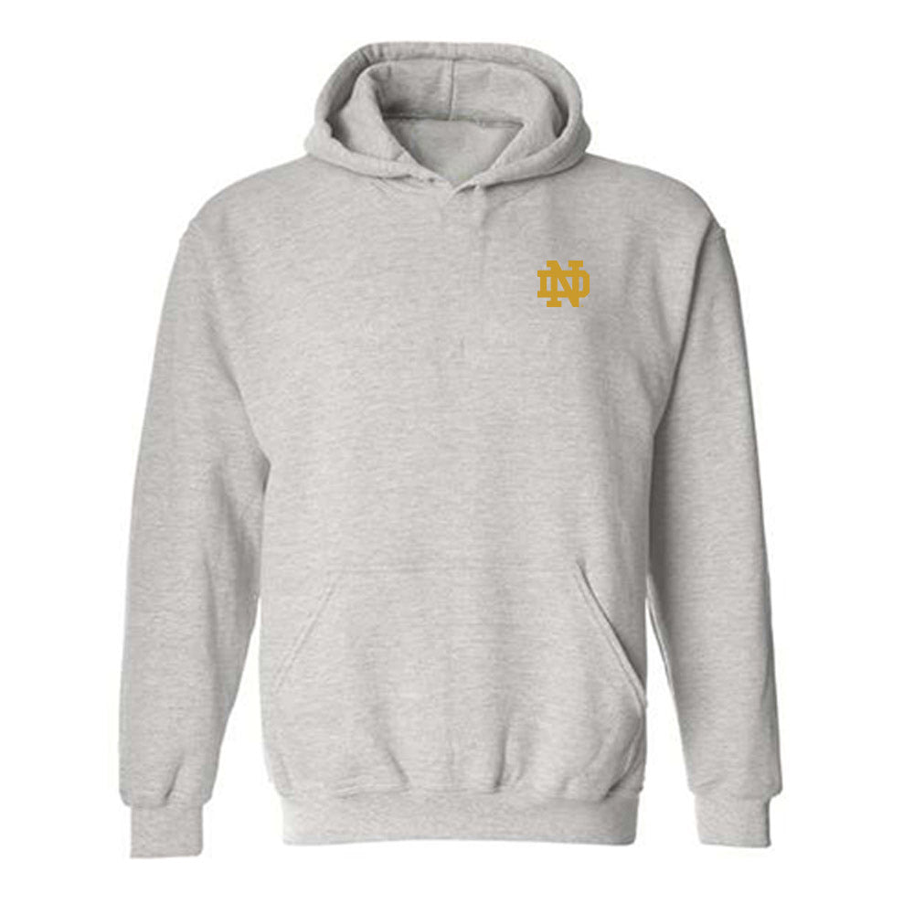 Notre Dame - NCAA Women's Basketball : Hannah Hidalgo - Legacy Hooded Sweatshirt-0