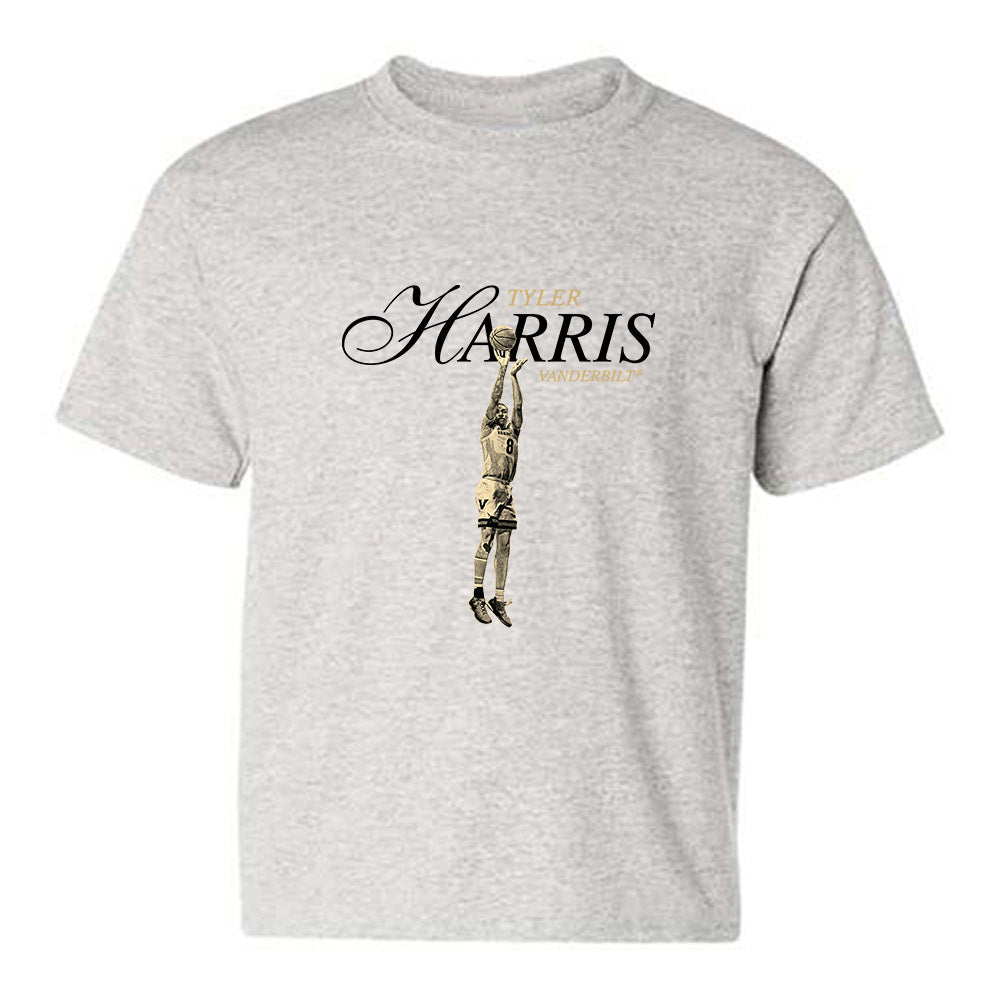 Vanderbilt - NCAA Men's Basketball : Tyler Harris - Legacy Youth T-Shirt-0