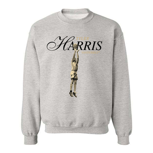 Vanderbilt - NCAA Men's Basketball : Tyler Harris - Legacy Crewneck Sweatshirt-0