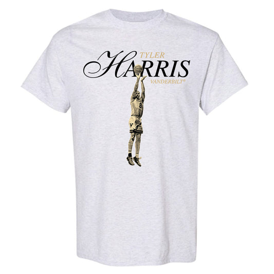 Vanderbilt - NCAA Men's Basketball : Tyler Harris - Legacy T-Shirt-0