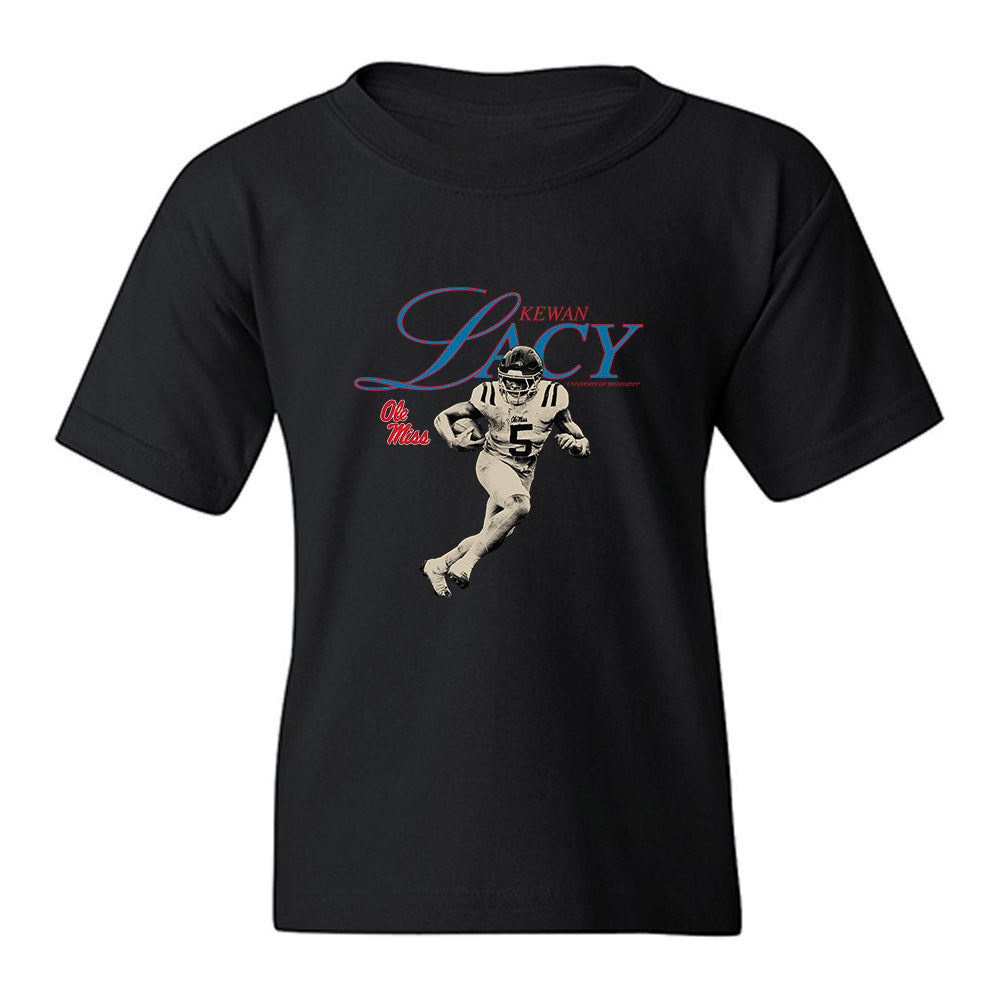Ole Miss - NCAA Football : Kewan Lacy - Youth T-Shirt-0