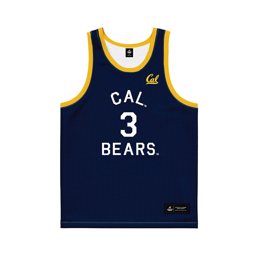 UC Berkeley - NCAA Men's Basketball : TT Carr - Hardwood Reissue Basketball Jersey-0