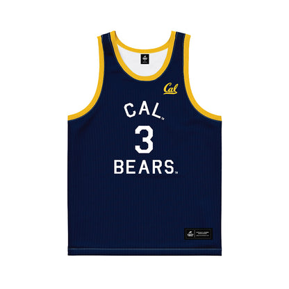UC Berkeley - NCAA Men's Basketball : TT Carr - Hardwood Reissue Basketball Jersey-0