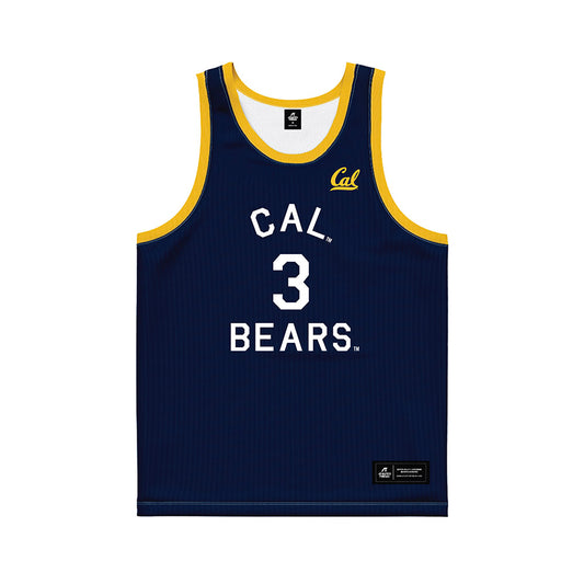 UC Berkeley - NCAA Men's Basketball : TT Carr - Hardwood Reissue Basketball Jersey-0