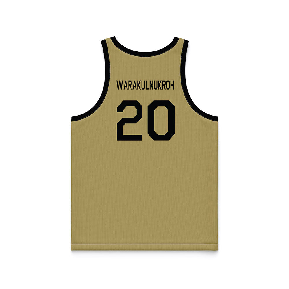 Central Florida - NCAA Men's Basketball : Poohpha Warakulnukroh - Hardwood Reissue Basketball Jersey-1