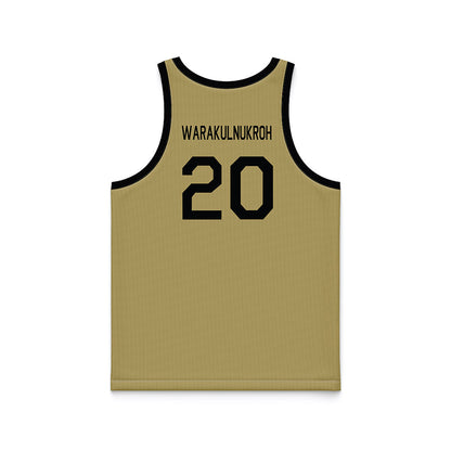Central Florida - NCAA Men's Basketball : Poohpha Warakulnukroh - Hardwood Reissue Basketball Jersey-1
