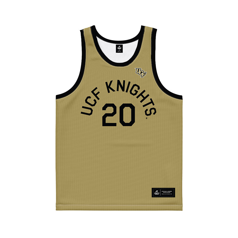 Central Florida - NCAA Men's Basketball : Poohpha Warakulnukroh - Hardwood Reissue Basketball Jersey-0