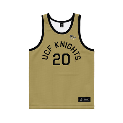 Central Florida - NCAA Men's Basketball : Poohpha Warakulnukroh - Hardwood Reissue Basketball Jersey-0