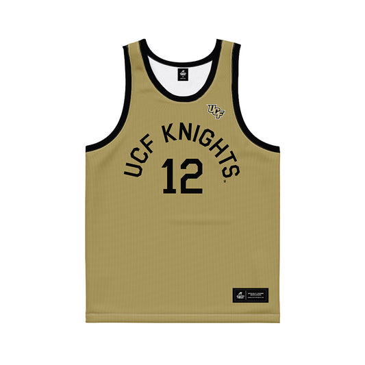 Central Florida - NCAA Women's Basketball : Kayanna Cox - Hardwood Reissue Basketball Jersey-0