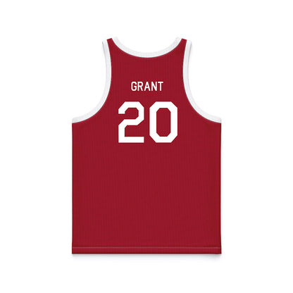 Stanford - NCAA Men's Basketball : Cameron Grant - Hardwood Reissue Basketball Jersey-1
