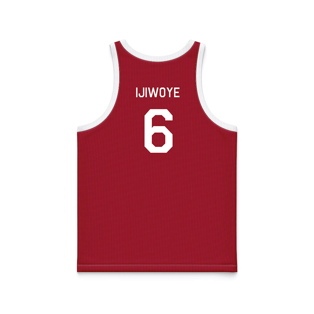 Stanford - NCAA Women's Basketball : Shay Ijiwoye - Hardwood Reissue Basketball Jersey-1
