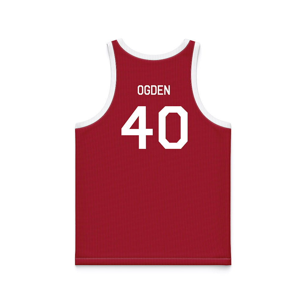 Stanford - NCAA Women's Basketball : Courtney Ogden - Hardwood Reissue Basketball Jersey-1