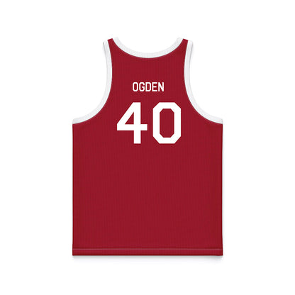 Stanford - NCAA Women's Basketball : Courtney Ogden - Hardwood Reissue Basketball Jersey-1