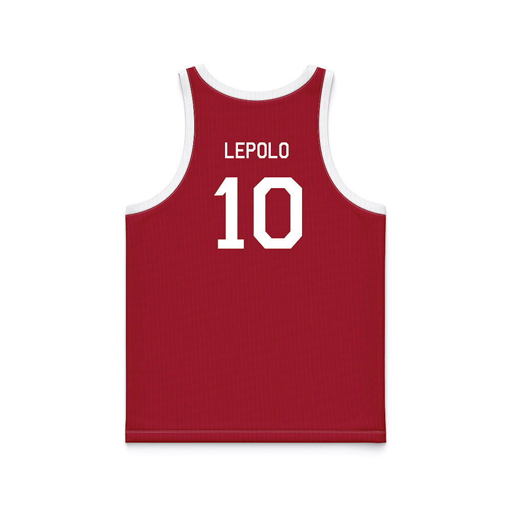 Stanford - NCAA Women's Basketball : Talana Lepolo - Hardwood Reissue Basketball Jersey-1