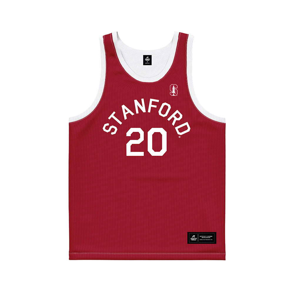 Stanford - NCAA Men's Basketball : Cameron Grant - Hardwood Reissue Basketball Jersey-0