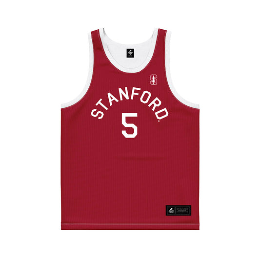 Stanford - NCAA Men's Basketball : Benny Gealer - Hardwood Reissue Basketball Jersey-0