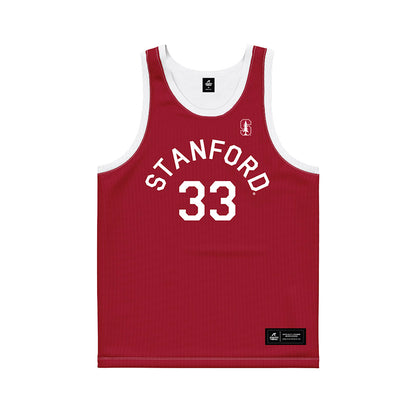 Stanford - NCAA Men's Basketball : Evan Stinson - Hardwood Reissue Basketball Jersey-0