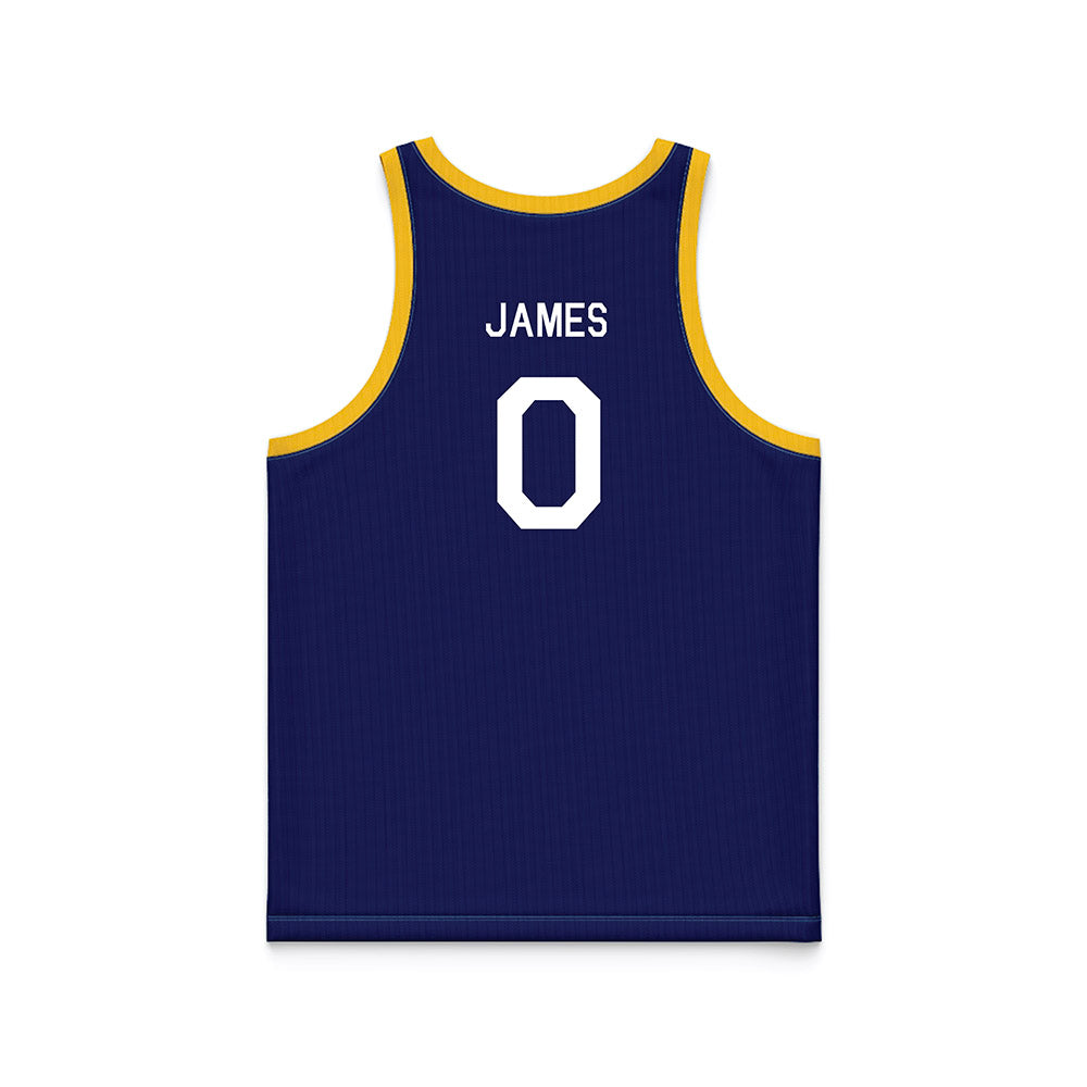 Marquette - NCAA Men's Basketball : Nigel James - Hardwood Reissue Basketball Jersey-1