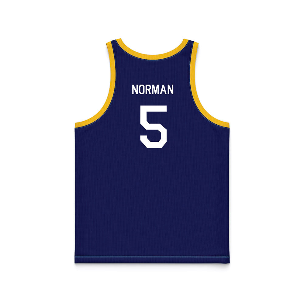 Marquette - NCAA Men's Basketball : Tre Norman - Hardwood Reissue Basketball Jersey-1