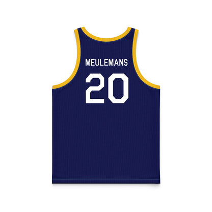 Marquette - NCAA Women's Basketball : Jordan Meulemans - Hardwood Reissue Basketball Jersey-1