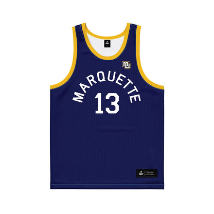 Marquette - NCAA Men's Basketball : Royce Parham - Hardwood Reissue Basketball Jersey-0