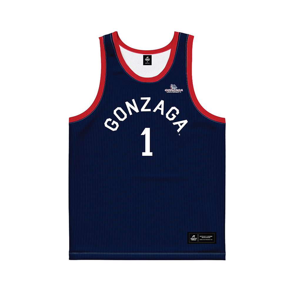 Gonzaga - NCAA Women's Basketball : Paige Lofing - Blue Hardwood Basketball Jersey-0
