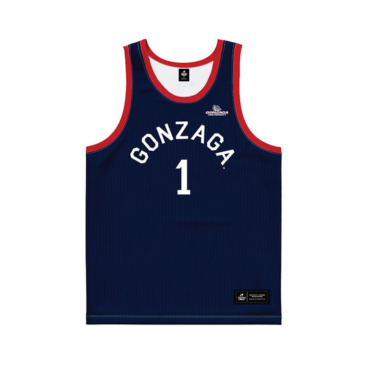 Gonzaga - NCAA Women's Basketball : Paige Lofing - Blue Hardwood Basketball Jersey-0