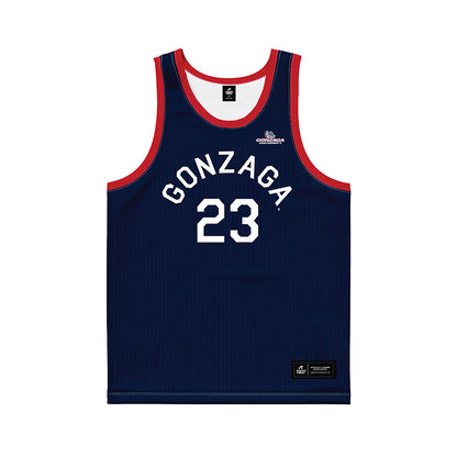 Gonzaga - NCAA Women's Basketball : Jaiden Haile - Blue Hardwood Basketball Jersey-0