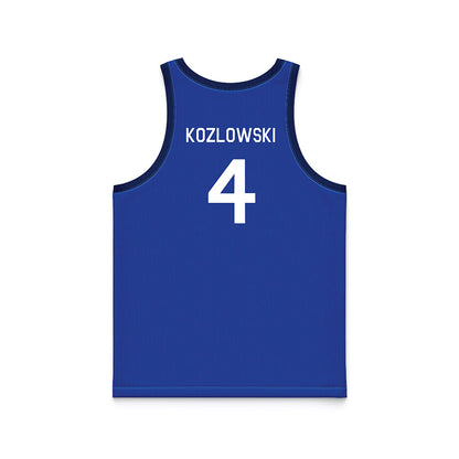 BYU - NCAA Men's Basketball : Brody Kozlowski - Hardwood Reissue Basketball Jersey-1