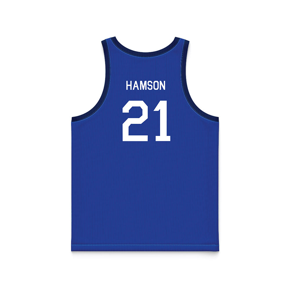 BYU - NCAA Women's Basketball : Heather Hamson - Hardwood Reissue Basketball Jersey-1